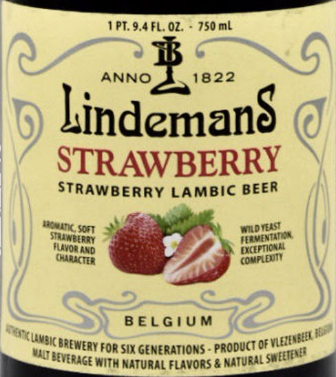 Lindemans Strawberry Lambic Beer